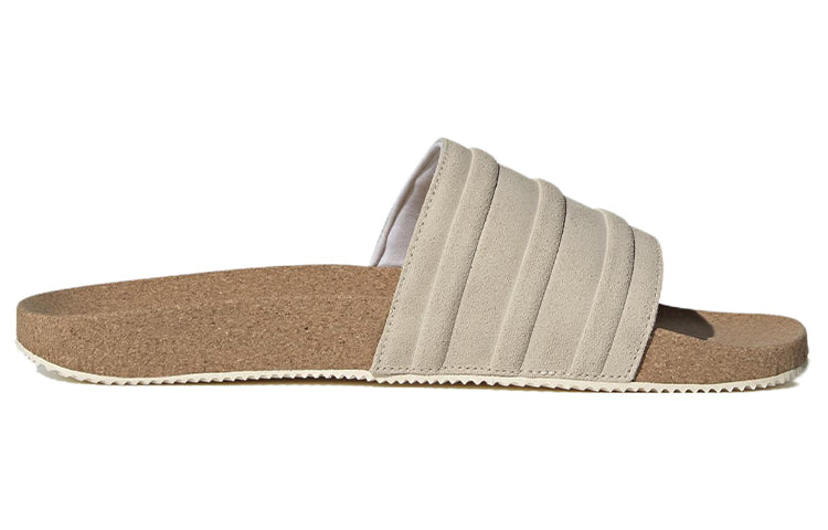 adidas Originals Adilette Premium Slides 'Cork Pack Wonder White' ID2016