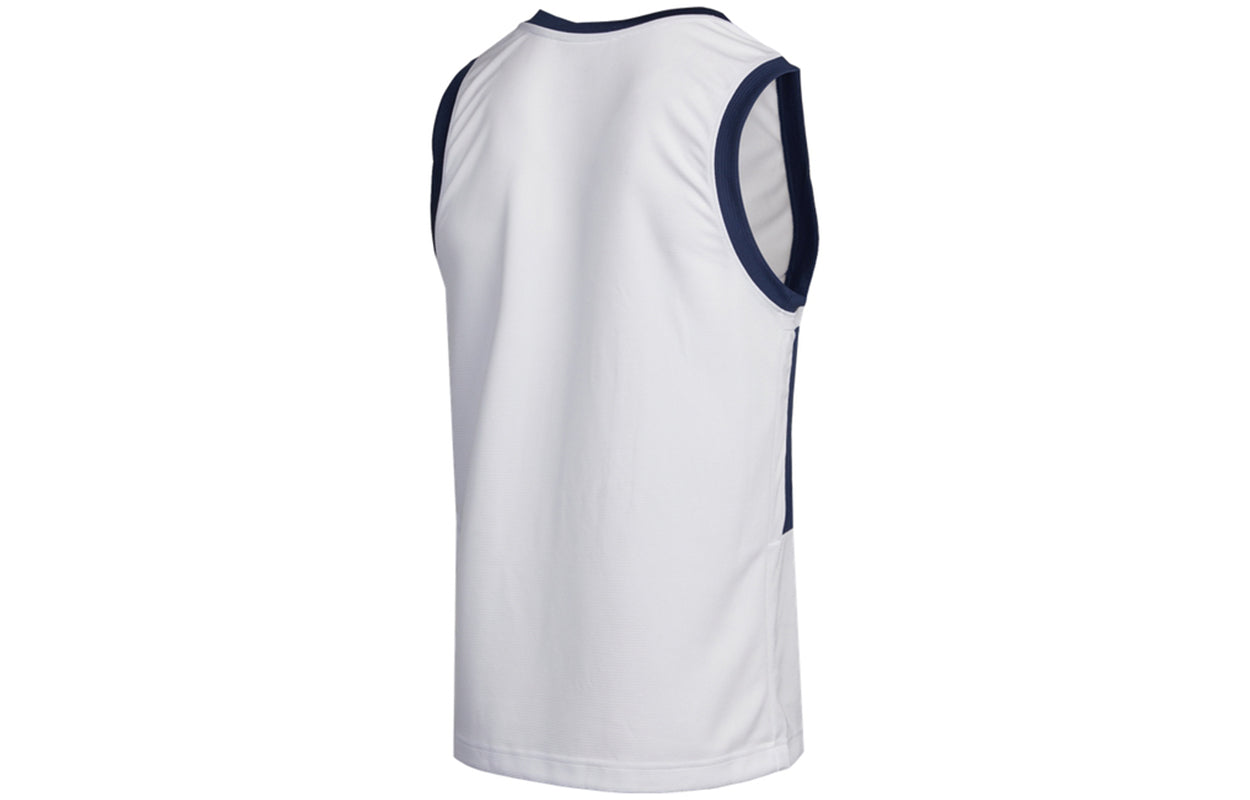 Nike Letter Big Logo Sports Basketball Vest Men's White DA1042-100