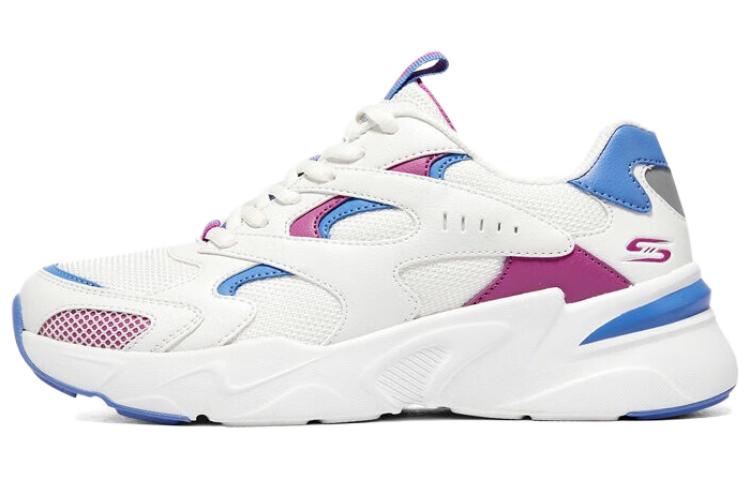 (WMNS) Skechers Bobs Bamina 'White Blue' 117360-WBLP