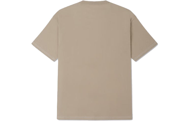 Converse Logo T-shirt 'Beige' 10025873-A03