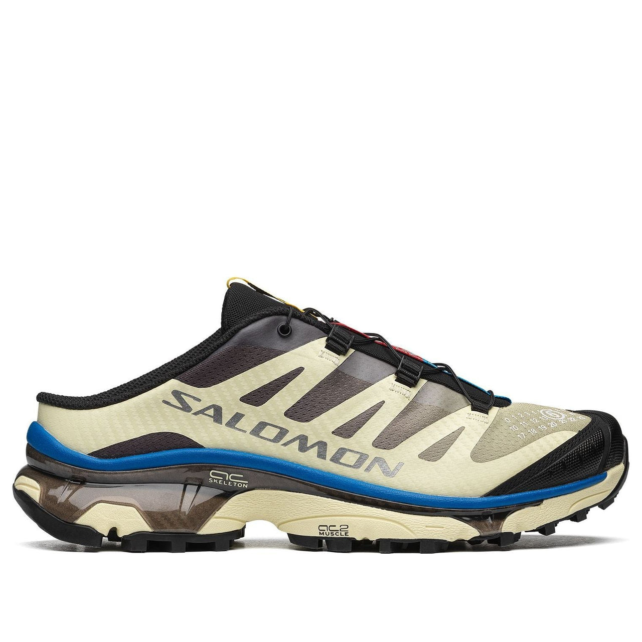 SALOMON x MM6 Maison Margiela XT-4 Mule 'Transparent Yellow Lapis Blu' 475360