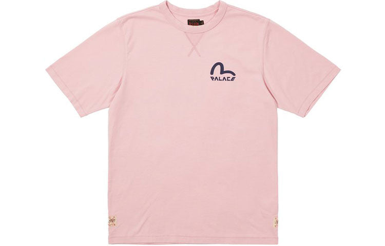 Palace X Evisu FW21 Seagull T-Shirt Pink Nectar Logo T-Shirt 'Pink' P21EVTS005