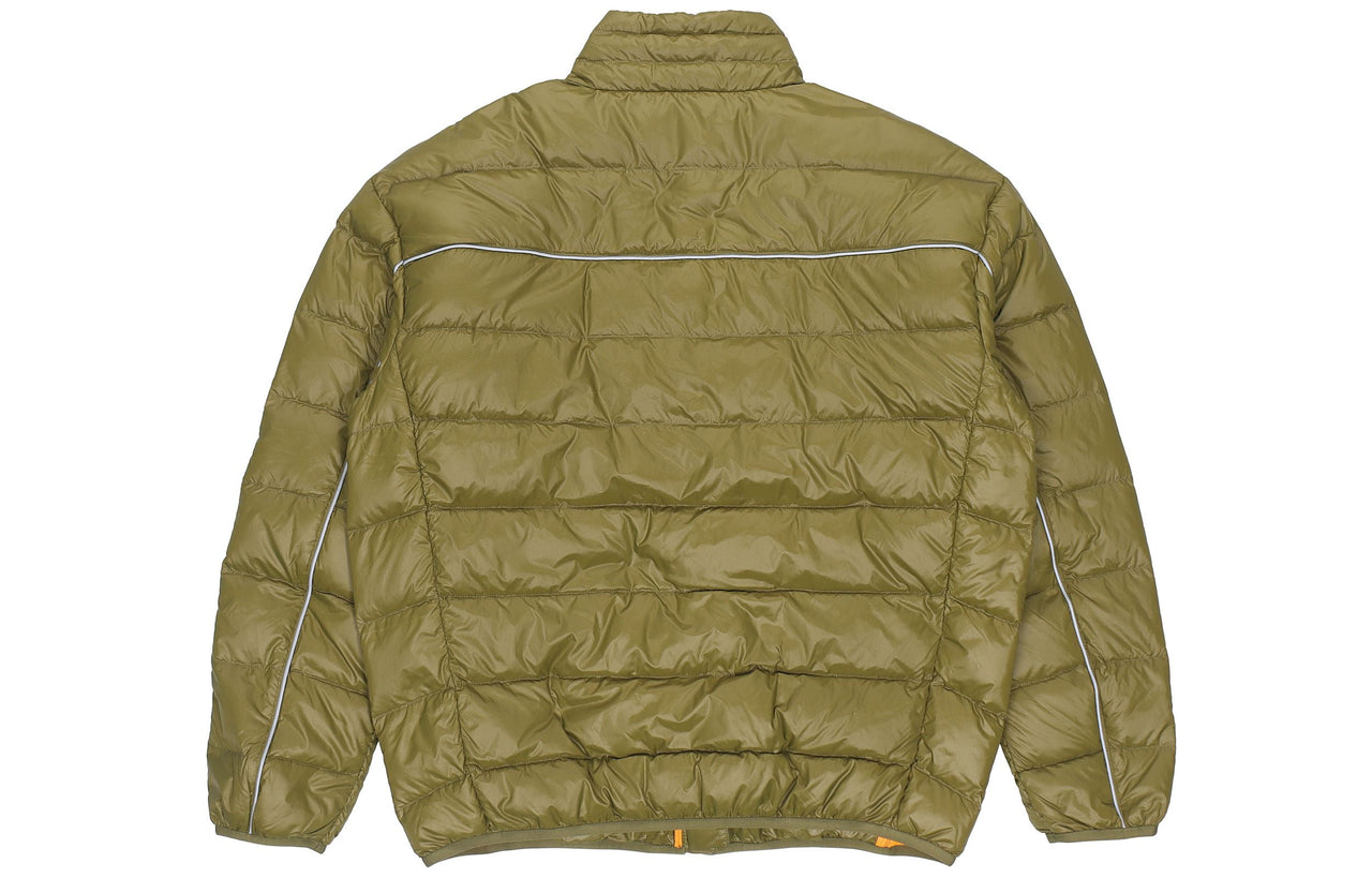 Converse Stand Collar Light Puffer Jacket 'Olive Green' 10020671-A02