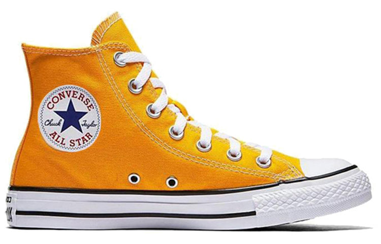 Converse Chuck Taylor All Star Hi Plimsolls In Orange 159674C