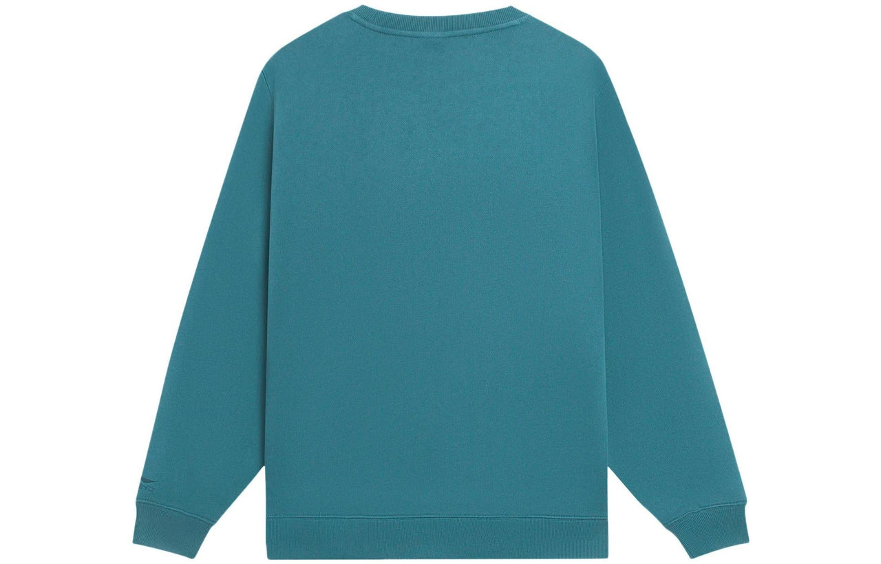 Li-Ning Label Logo Sweatshirt 'Teal' AWDSB13-5