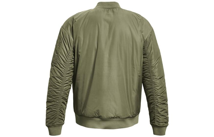 Under Armour Project Rock Insulated Bomber Jacket 'Military Green' 1374425-346