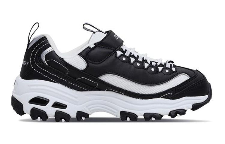 Skechers D'lites Low-Top Running Shoes K Black/White 664060L-BKW