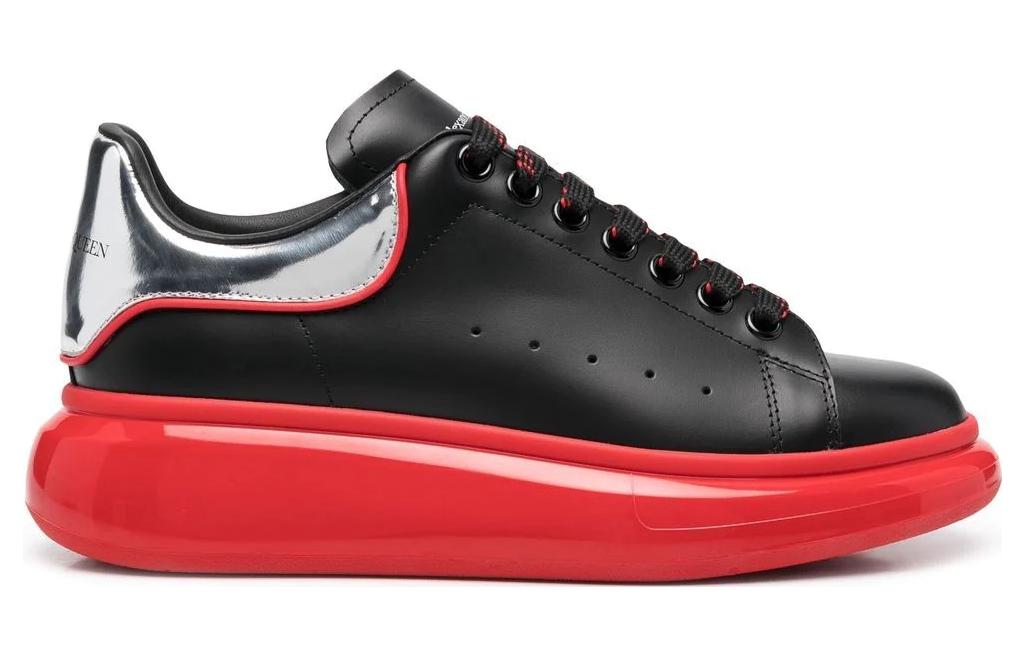 Alexander McQueen Oversized Sneaker 'Black Silver Lust Red' 705068WIBNZ1091