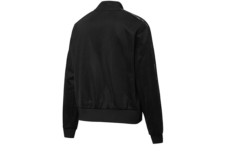 (WMNS) PUMA Keep Warm Stand Collar Knitting Jacket Black 530307-01