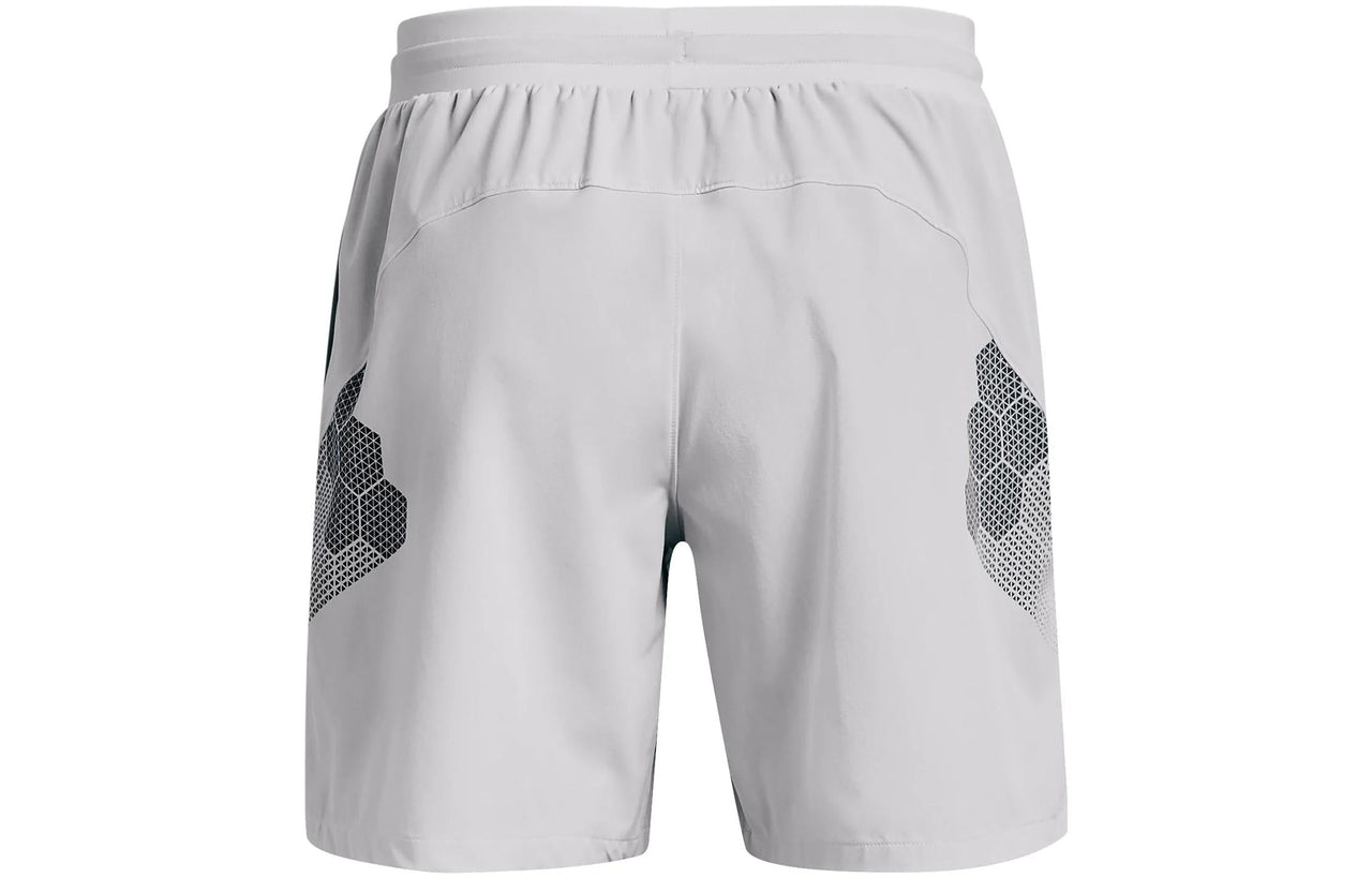 Under Armour Armourprint Woven Shorts 'White Grey' 1370416-014