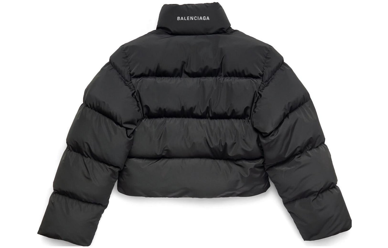 Balenciaga Shrunk Puffer Jacket 'Black' 751101TYD361000