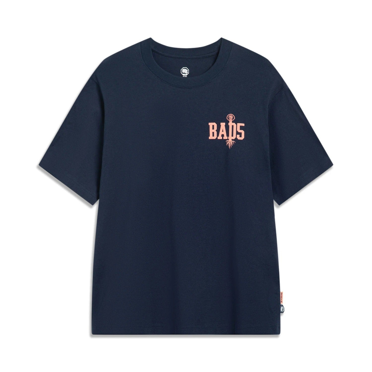 Li-Ning BadFive Graphic T-shirt 'Midnight Navy' AHST511-6