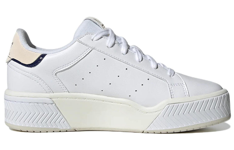 (WMNS) adidas Originals Court Tourino Bold 'White Orange' GY4427