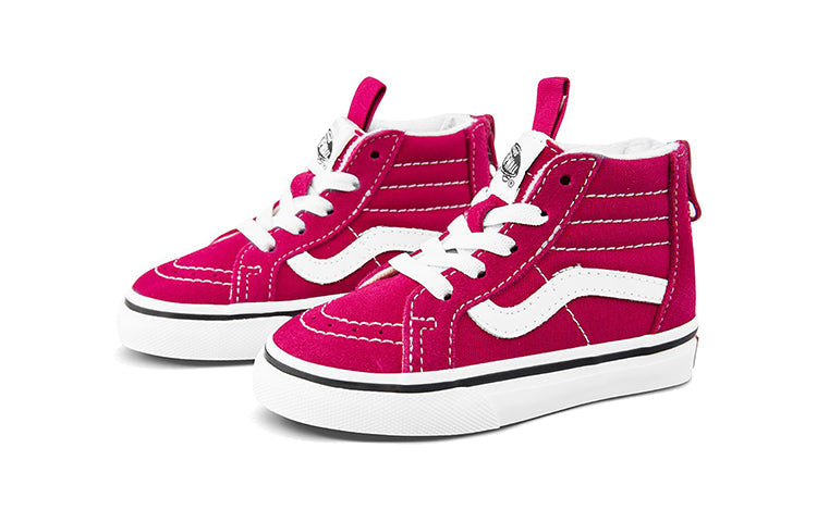 Vans SK8-Hi Zip Toddler Rose Red VN0A4BV12NE