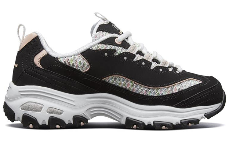 (WMNS) Skechers D'lites 1.0 13144-BKLP