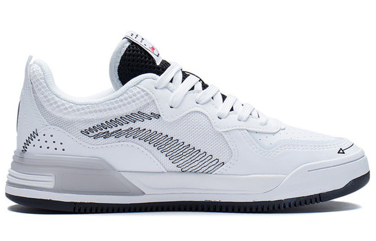 (WMNS) Li-Ning Wave V1 'White Black' AGCS030-6