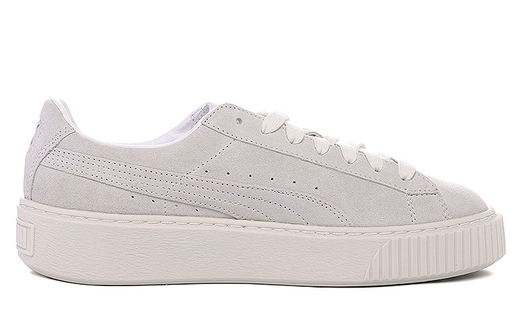 (WMNS) PUMA Suede Platform Gray 365698-02