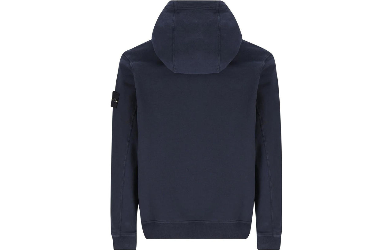STONE ISLAND Cotton Hoodie 'Navy' 791561720-V0020