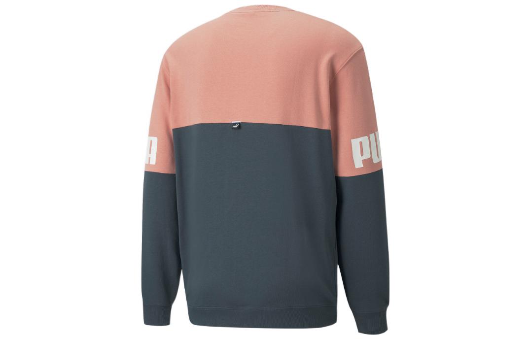 PUMA Power Colorblock Crew Sweatshirt 'Pink' 670935-42