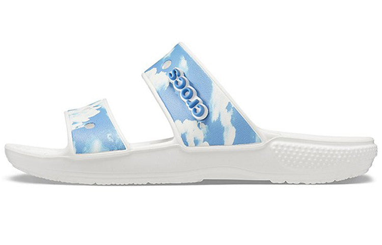(WMNS) CrocsOther Sports slippers 'White Blue' 207248-100