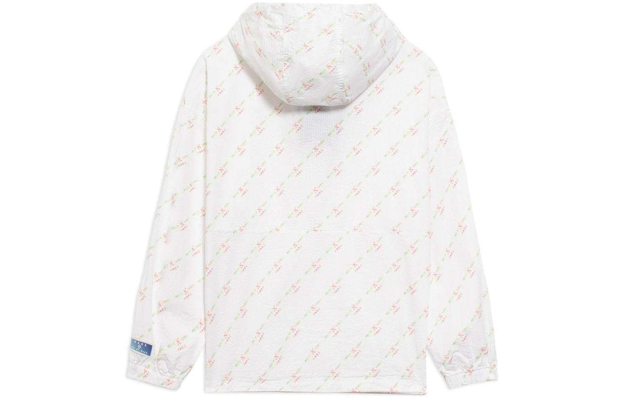 Li-Ning Way Of Wade All-Over Print Windbreaker 'White' AFDS383-2