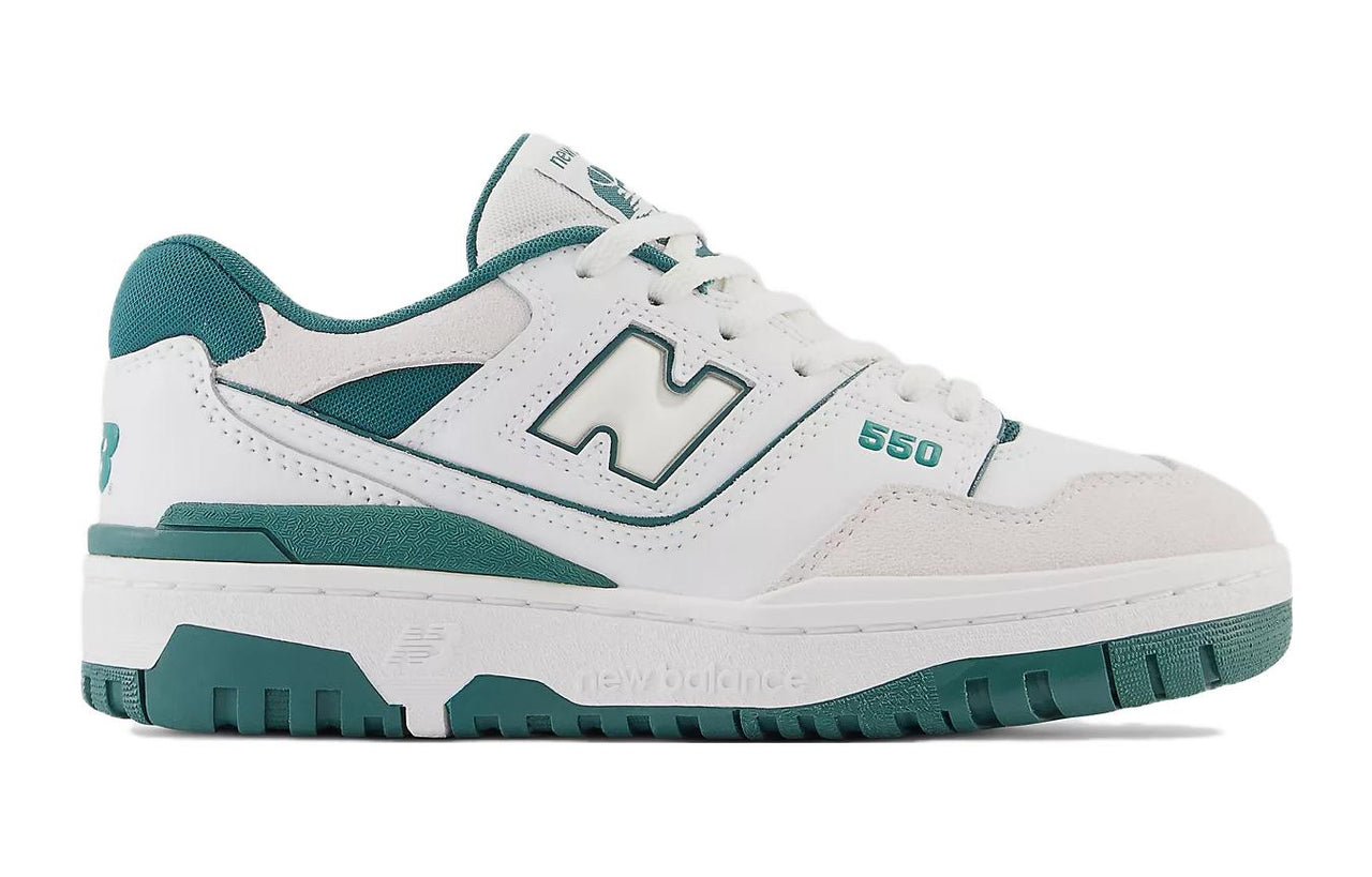 (GS) New Balance 550 'White Vintage Teal' GSB550TA
