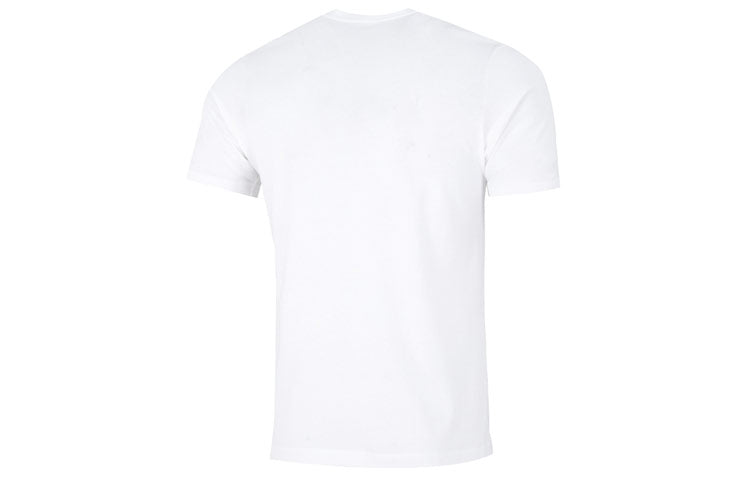 Men's adidas Camo T Athleisure Casual Sports Logo Round Neck Short Sleeve White T-Shirt HL6930