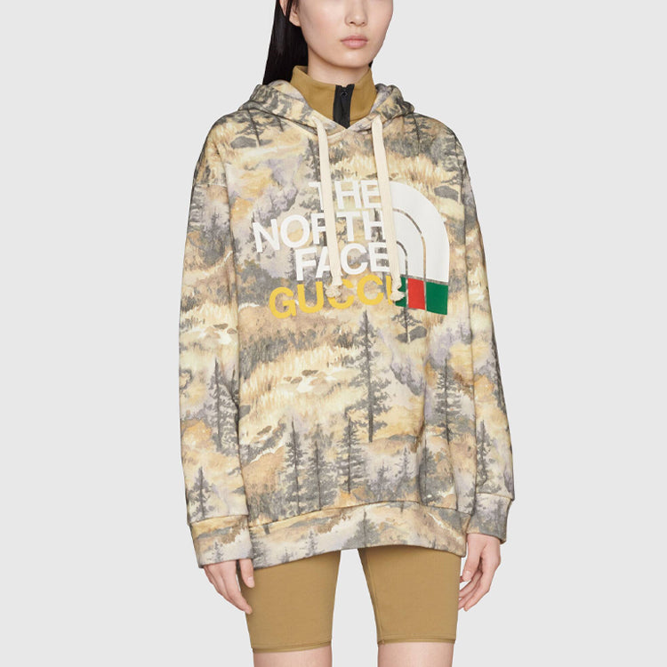 Gucci x The North Face Hoodie 'Forest Print' 672474-XJDS9-3229