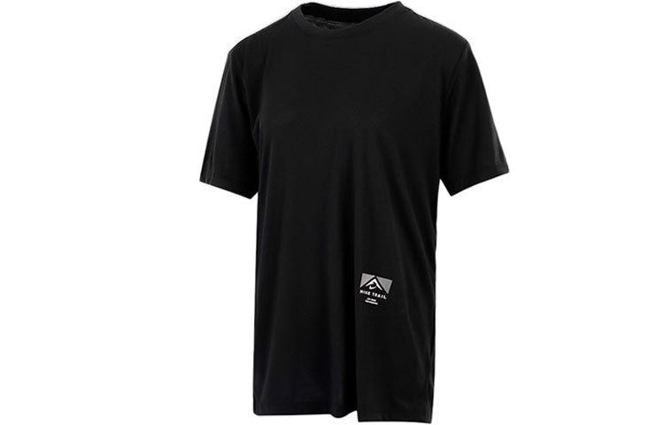 Nike U Nk Df Tee Db Trail Ssnl Sport Short Sleeves T Shirt Men's Black DD4465-010