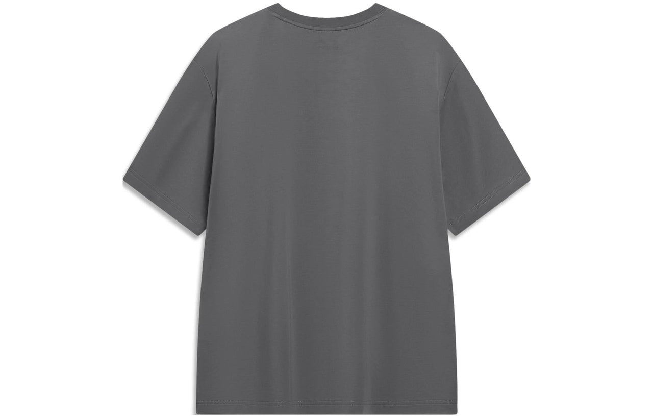 Li-Ning Hoops Graphic T-shirt 'Grey' AHST567-3