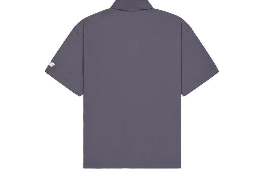 New Balance Athletics Polo Shirt 'Dark Grey' NFE21021-DKG