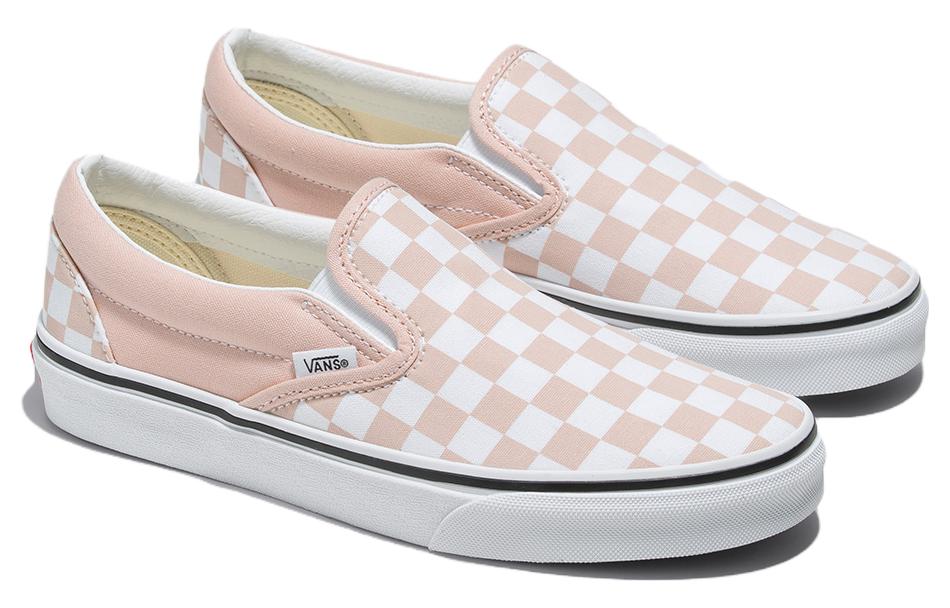 (WMNS) Vans Classic Slip-On Checkerboard 'Pink' VN000BVZBQL