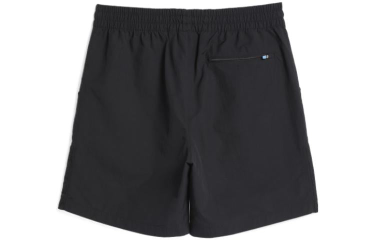 adidas Solid Color Loose Casual Shorts Unisex Black HA1290