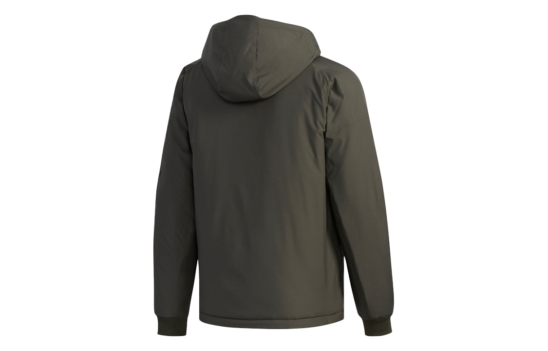 adidas Xplr Ins Jacket Outdoor Sports waterproof Hooded Jacket Brown FJ9253