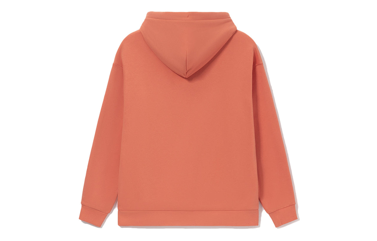 Li-Ning Embroidered Logo Hoodie 'Orange' AWDRD42-11
