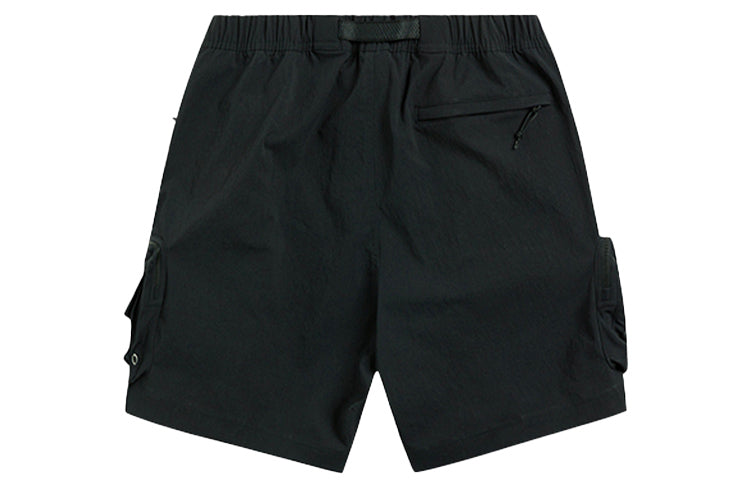 Nike ACG Embroidered Logo Lacing waterproof Multiple Pockets Shorts Black DH8348-010