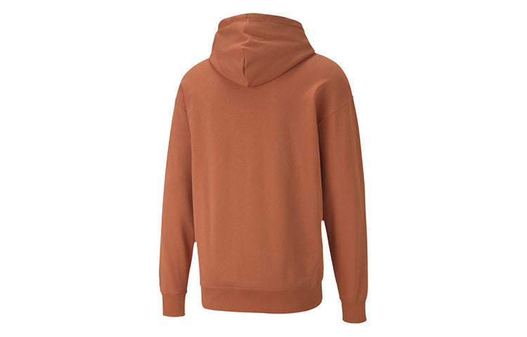 PUMA Downtown Graphic Hoodie 'Brown' 599303-26