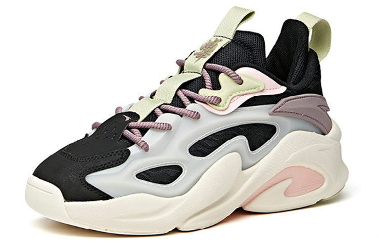 (WMNS) ANTA Badao Wuyi 'Black White Blue' 122048081-3