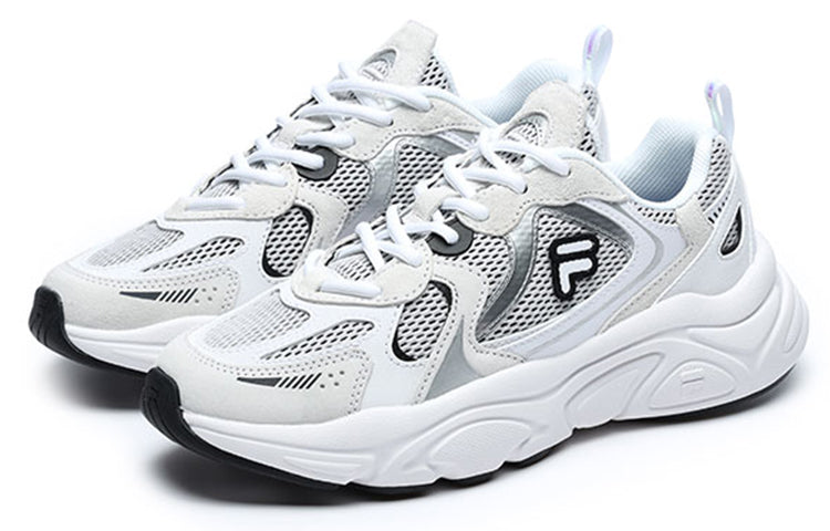 (WMNS) FILA FUSION Mars 2 Sneakers 'White Grey' T12W227328FWA