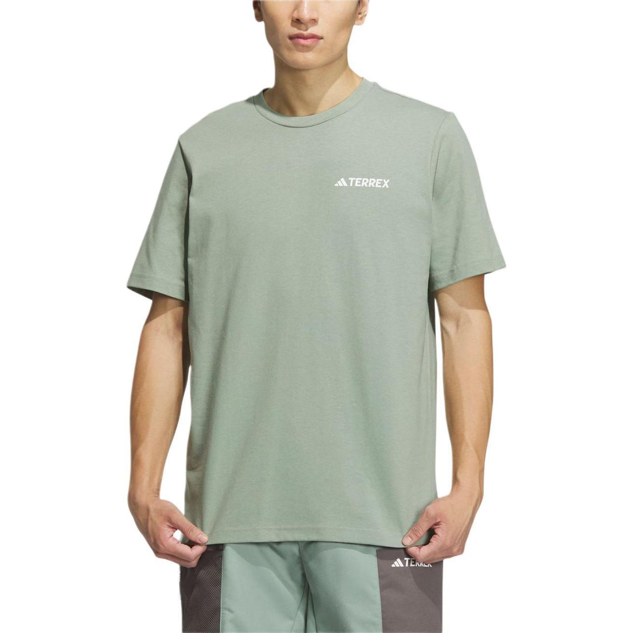 adidas Terrex Graphic T-Shirt Asia Sizing 'Green' IS0283
