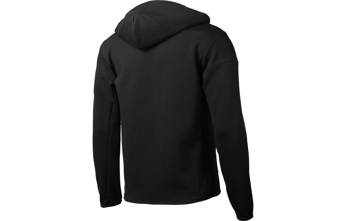 adidas Real Zne Real Madrid Soccer/Football Sports Hooded Jacket Black GN4983
