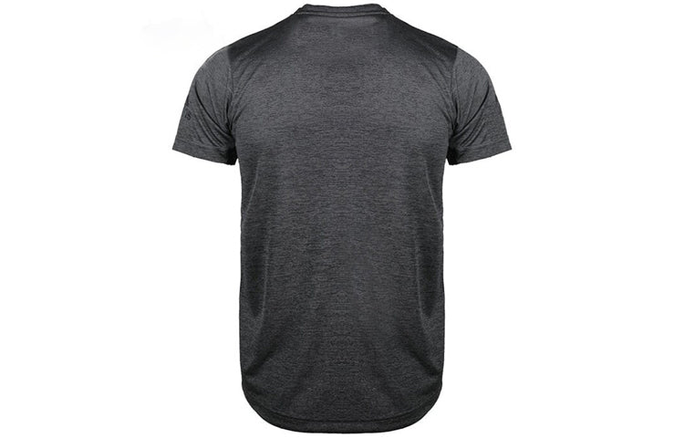 adidas FreeLift gradi Gradient Training Sports Short Sleeve Black Gray DZ8497