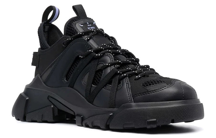 McQ Alexander McQueen Descender Lace-Up Sneakers 'Core Black' 652434R28141000