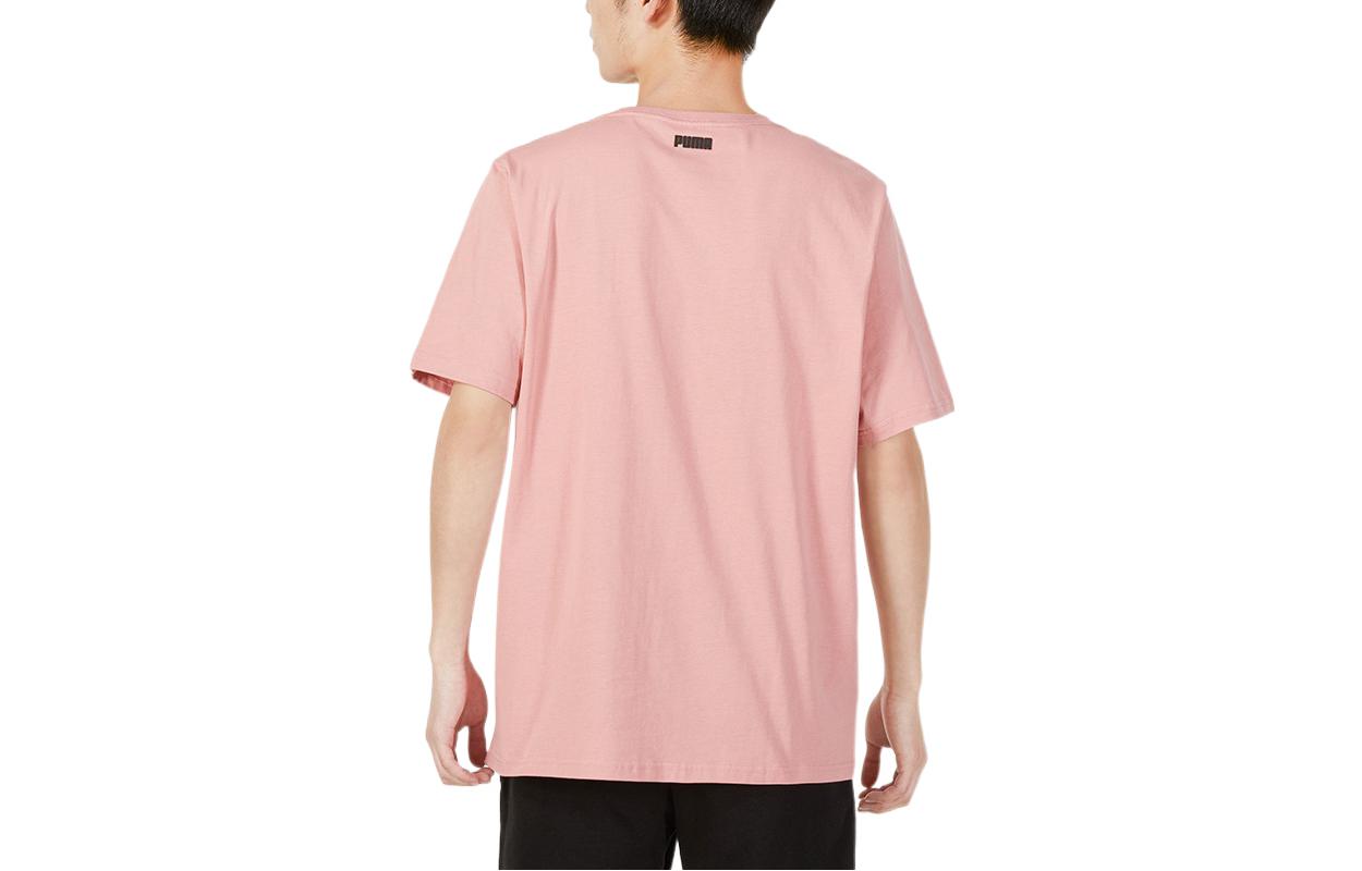 PUMA Dylan Short Sleeve Basketball T-Shirt 'Pink' 532730-07