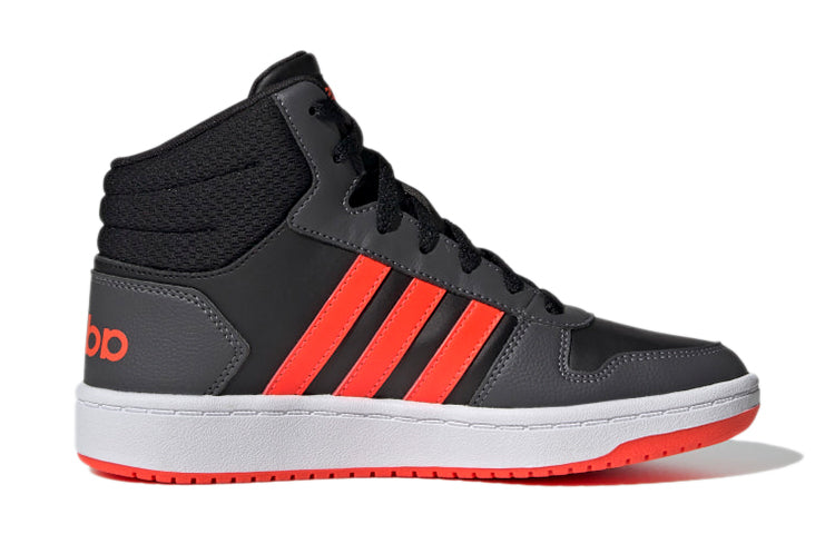 (PS) adidas neo Hoops 2.0 Mid 'Black Red' GZ7768