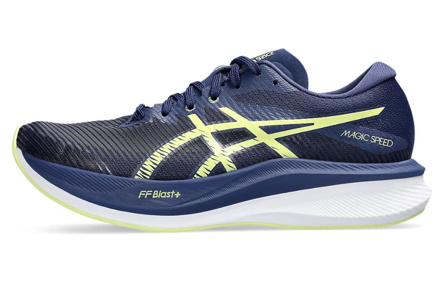 (WMNS) ASICS Magic Speed 3 'Illusion Blue Glow Yellow' 1012B518-400