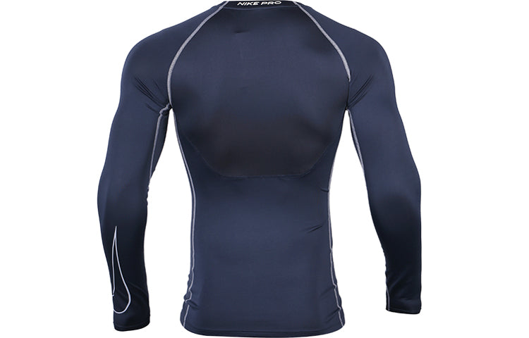 Nike Pro Dri-fit Athleisure Casual Sports Round Neck Long Sleeves Purple DD1991-451