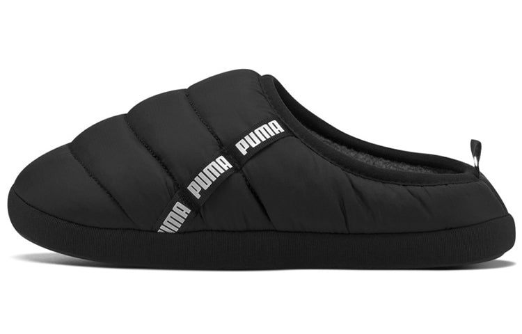 PUMA Scuff Slippers 'Black White' 384945-01