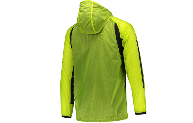 adidas neo Colorblock Casual Sports Jacket Green BR3694