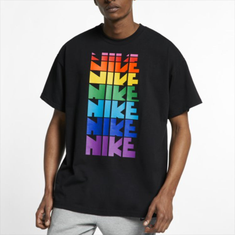 Nike M Nrg Ss Tee Be True Round Neck Short Sleeve Black CD7483-010